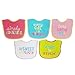 Neat Solutions Attitude Bib Set, Girl, 5 Count