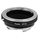 Fotodiox Lens Mount Adapter, Contax/Yashica Lens to Leica M Adapter Fits Leica M-Monochrome, M8.2, M9 and M9