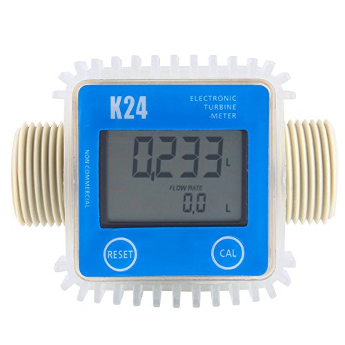 Digital Flow Meter,Professional K24 Turbine Digital Diesel Fuel Flow Meter For Chemicals Water