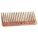 Greenery Luxury Amber Broadsword Wide Teeth Hair Detangling Healthy Comb Hairdressing Brush Handcraft with Handle, Christmas Gift-D