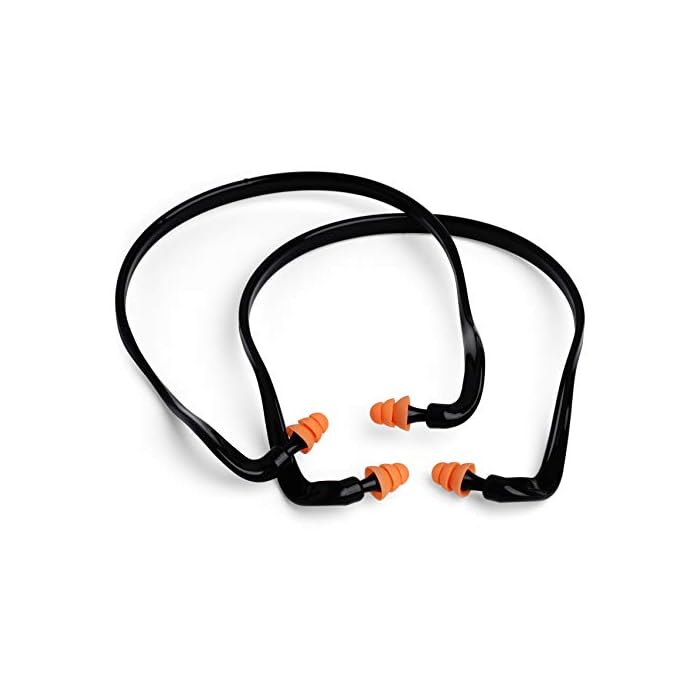 2 Pairs Soft Banded Silicone Reusable Washable Ear Plugs for Sleeping Swimming Noise Hearing Protection Earplugs Music…