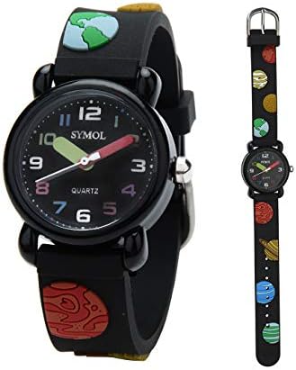 Kid Watch 3D Cute Cartoon Silicone Wristwatches Quartz Watch 30M Waterproof Time Teacher Gift for Little Girls Boy Children