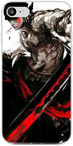 BEMAGIC iPhone 6/6s Plus Case,Flexible Slim Silicone TPU Protector Cover Soft Thin Gel Skin For Apple iPhone 6/6s Plus-Roronoa Zoro 1