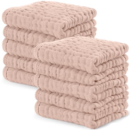 Comfy Cubs Muslin Baby Washcloths