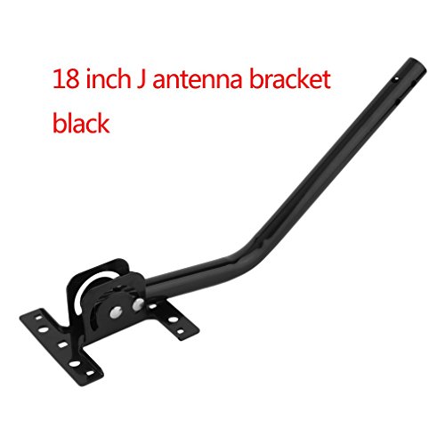 Antenna Mount Pole,Adjustable Attic Antenna Mount- Universal 18" J Pole for Outdoor TV Antenna Mounting Pole Universal Mount Brackets
