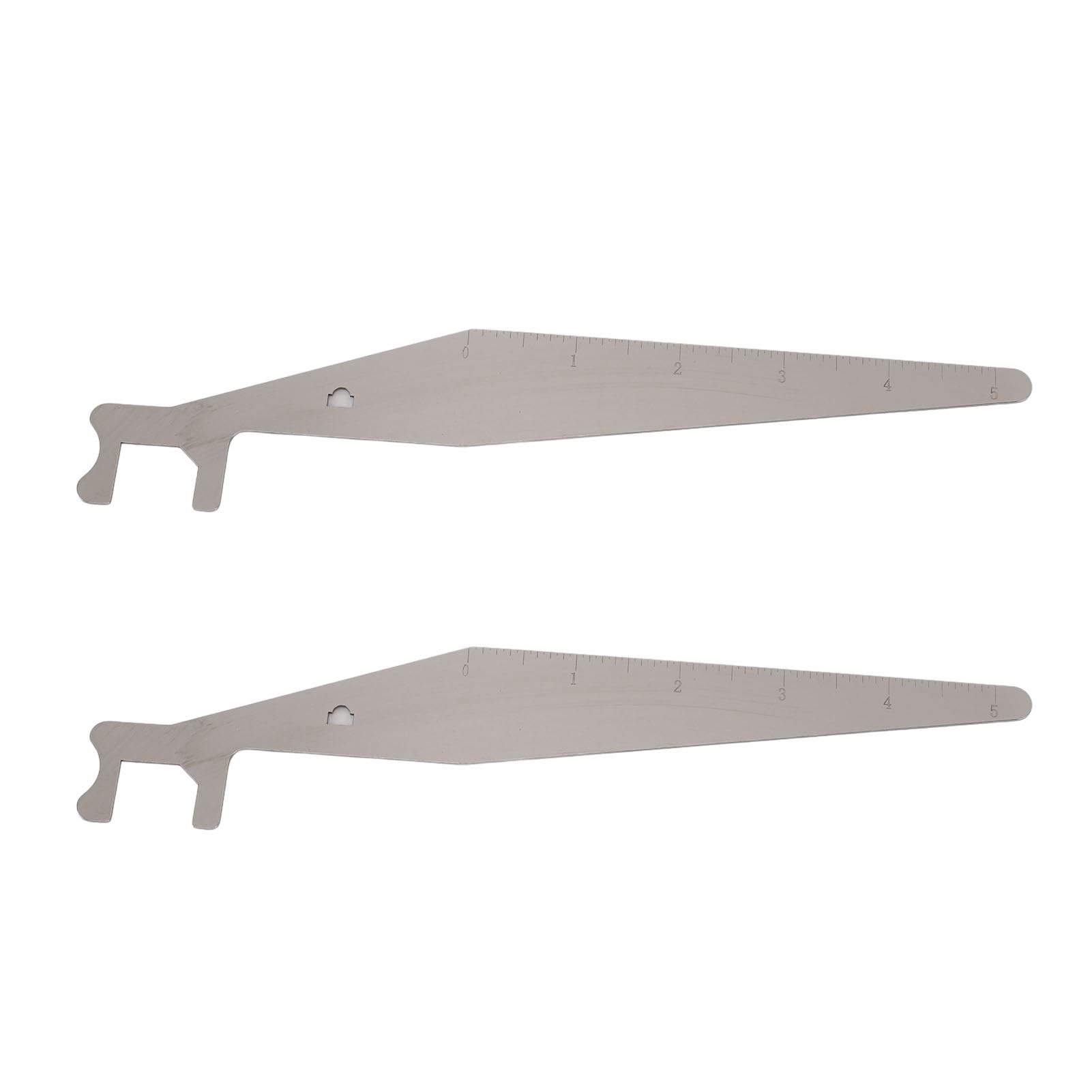 2Pcs Pry Bar Tool, Pry Bar Scraper, Opening Pry Repair Tool, Stainless Steel Pry Tool, Firefighter Tools, Multipurpose Leverage Tool Pry Tool for Repair Maintenance