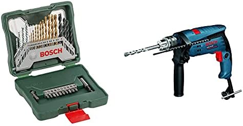 Bosch X30Ti Drill Bit and Driver Bit Set (30-Pieces)+Bosch GSB 16RE Impact Drill 16 MM