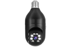 Cenroelon IP Camera E27 Bulb 1080P Wireless Full Color Night Vision Auto Human Tracking Video Security Surveillance PTZ Camer