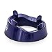 Pro Impact Rugby Ball Kicking Tee - Heavy Duty Fixed Tee with 4 Prong Hold - Kick Consistency & Accuracy Improvement for Youth & Adult (Blue)