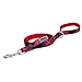 Buju Citizen K9 Dog Leash – 5ft Strong Training Pet Leashes - Red Buffalo Plaid - Padded Handle for Large Medium & Small Dogs – Reflective Leash with Matching Collar Available - Pet Accessories
