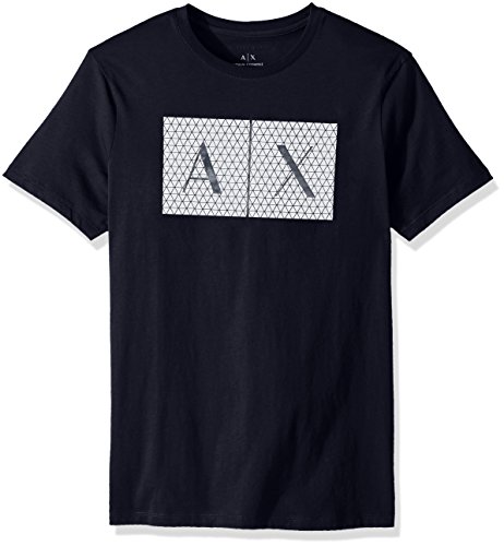 AX Armani Exchange Men's Crew Neck Logo Tee