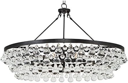 Bling Chandelier Large, Deep Patina Bronze
