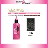 CLAIROL Jazzing Gentle Temporary Semi Permanent Hair Color #94 EBONY