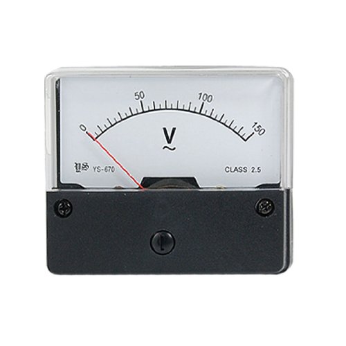 AC 0-150V Analog Panel Volt Meter