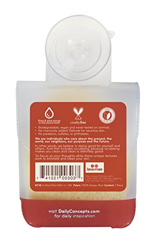 Daily Concepts Your Konjac Sponge, Turmeric