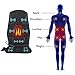 IDODO Vibration Car Back Massager, Massage Seat Cushion with Heat, 10 Vibrating Motors and Therapy Heating Massage Chair Pad to Release Stress and Fatigue for Car Home Office Use