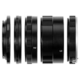 Bolo Canon EOS Macro Extension Tube Set Kit for Extreme Close-up, fits Canon EOS 1d,1ds,Mark II, III, IV, 5D, Mark II, 7D, 10D, 20D, 30D, 40D, 50D, 60D, Digital Rebel xt, xti, xs, xsi, t1i, t2i, 300D, 350D, 400D, 450D, 500D, 550D, 1000D with FREE MIC