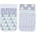 Burp Cloths for Baby Boy & Girl - Ultra Absorbent Burping Cloth Rags - Anti Shrink Unisex Burpy Clothes - Super Soft Jersey Cotton, Large 21