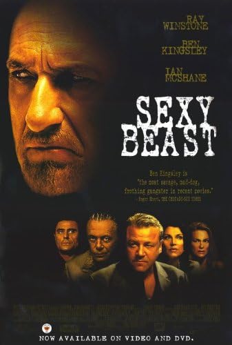 Amazon Com Sexy Beast Poster Movie B 27x40 Ray Winstone Ben Kingsley Ian Mcshane Prints Posters Prints