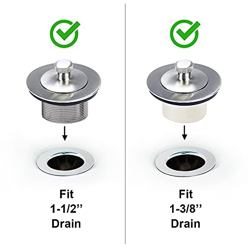 Lift and Turn Bathtub Drain Stopper CP Pricepulse