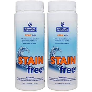 Natural Chemistry 2 07400 Swimming Pool Spa STAINfree Remover - 1.75 lbs Each