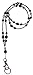 Hidden Hollow Beads Super Slim Women's Beaded Lanyard 34
