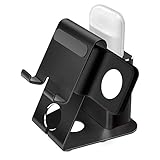 Holder-Mate Apple Watch Stand for Apple Watch Charger Charging Station Stand iWatch Charger iWatch Stand with Airpods Charger AriPods Stand Dock Holder Charging Station for Airpods Accessories /iPhone