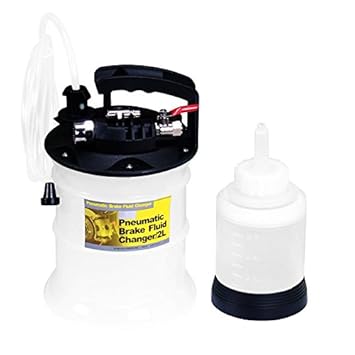 Bremsenentlüftungsgerät 2 l Druckluft Bremsenentlüfter für Kfz, Pkw Auto Bremsen Entlüfter
