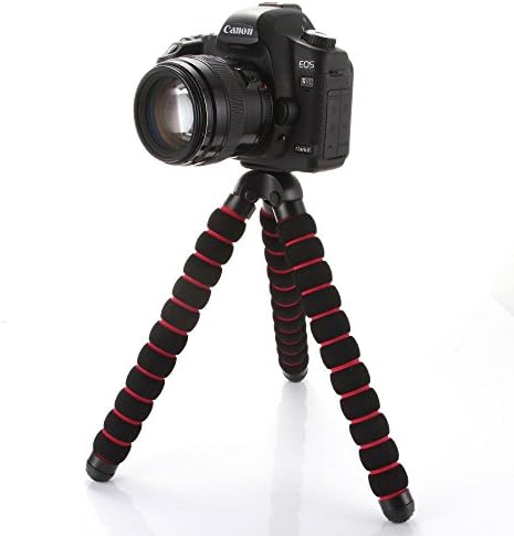 GHYC Large Octopus Flexible Portable Camera DV Tripod 1/4“ 3/8” Stand for Canon Nikon