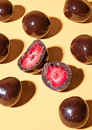 KoRo - Gevriesdroogde aardbeien bedekt met pure chocolade | 500 g - Afbeelding 4