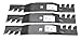 Rotary 12809 PK3 Blades for Cub Cadet 742-04053, 742-04053A, 942-04053-X, 942-04053A, 50" Cut primary