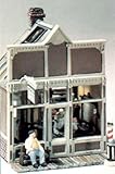 Floyds Barber Shop Mini Scene Woodland Scenics