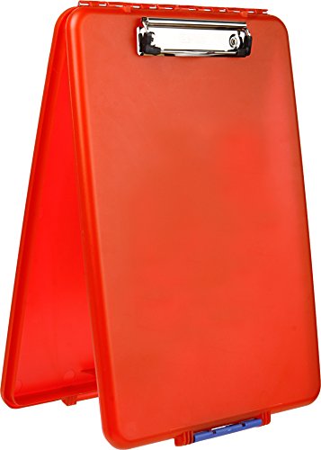 Dexas slimcase storage clipboard, red