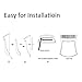 Solar Wall Lights Outdoor Dusk Till Dawn Wall Mounted LED Lights Solar Panel 1.2V Waterproof Wireless Perfect for Landscape Garden Yard Lawn Deck Stairs Fence Corridor (Cool White)