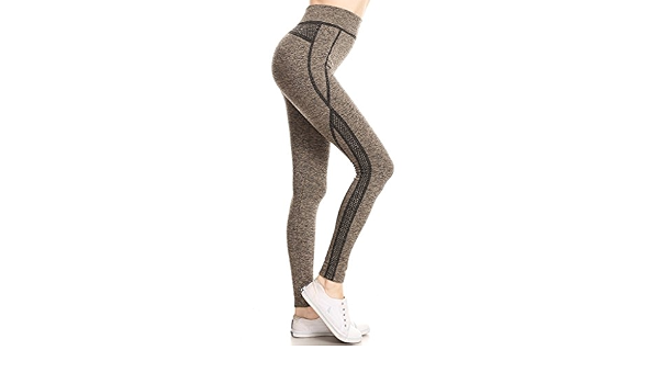 Amazon.com: C- Mode Leggings de cintura alta para mujer (negro) : Ropa,  Zapatos y Joyería