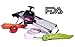 Adjustable Mandoline Slicer by Chef's INSPIRATIONS. Best For Slicing Food, Fruit and Vegetables. Professional Grade Julienne Slicer. With Cut Proof Gloves and Cleaning Brush. Stainless Steel