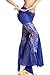 ZLTdream Belly Dance Lace Fishtail Pants for Petite Figure Women Rave Outfit