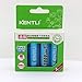 Kentli Constant 1.5v AA Rechargeable Battery 3000mWh Lithium-ion Polymer Batteries (4-Pack AA)