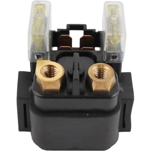 SMU6116 New Starter Solenoid Relay Compatible With/Replacement For Yamaha TW200 Motorcycle (01-16)5EK-81940-00-00, 5EK-81940-01-00, 5EK-81940-02-00