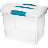 STERILITE Large Nest showoffs Tote, Pack of 1, Clear