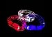 VIVOSKY Fashion Electronic Light-up Flashing LED Bracelets for Night Rave Party, KTV -6 Pcs / Pack