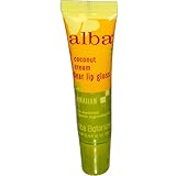 Alba Botanica, Clear Lip Gloss, Coconut Cream, 0.42 oz (12 g) - 2pc