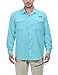 Little Donkey Andy Men's UPF 50+ UV Protection Shirt, Long Sleeve Fishing Shirt, Breathable and Fast Dry