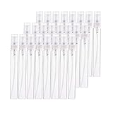 BENECREAT 25 Pack 10ml Small Glass Perfume Bottle