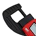 Hymnorq Mini Portable High-Resolution Carbon Fiber Composite Digital Thickness Gauge to Display Thickness in Decimal Inches or Millimeters on Large 8mm LCD Ranging from 0.01 mm/inch to 12.7mm/0.5”
