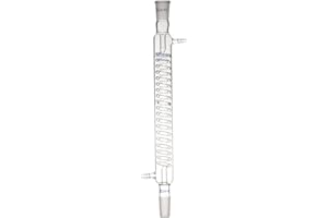 Labasics Borosilicate Glass Graham Condenser with 24/40 Joint 300mm Jacket Length Lab Glass Condenser