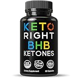 3000mg Keto BHB Exogenous Ketones Capsules. Lab Verified 3 Beta Hydroxybutyrate BHB Forms for Maintaining Ketosis. Unflavored Ketone Salts Supplement. Zero Carbs Exogenous Diet Pills for Men and Wome