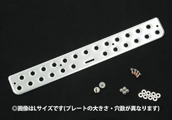 【クリックで詳細表示】JAOS (ジャオス) 補修部品 マッドガード3 プレートキット Lサイズ 汎用 D621001