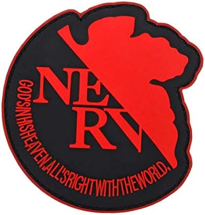 NERV Shinji Ikari Eva Manga Tactical Spirit Outdoor Sports Waterproof Legion 3D PVC Patch