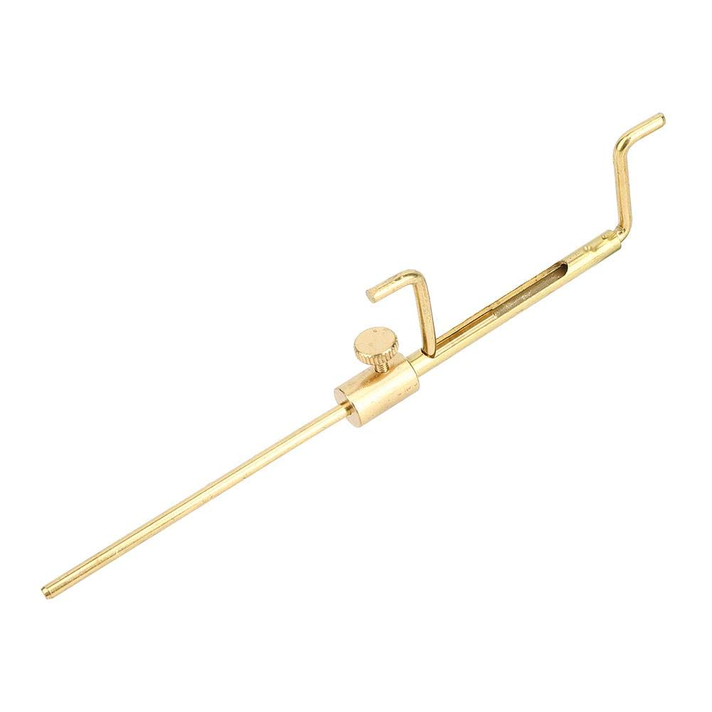 Violin Sound Post Gauge Luthier, Luthier Repair Install Tools Install Accessories Brass Sound Post Tool Column Meter Measuring Musical Instrument Accessories